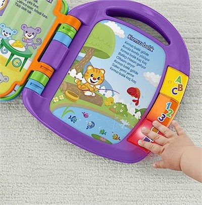 Fisher-Price Eğlen ve Öğren Eğitici Hikaye Kitabı Fisher-Price Eğlen & Öğren Eğitici Hikaye Kitabı (Türkçe), Müzikli, Şarkılı FRC73 FRC73