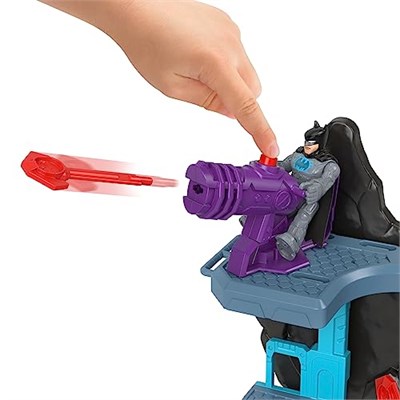 Fisher-Price Imaginext™ DC Super Friends™ Bat-Tech Batcave™ Batmanin Mağarası Imaginext DC Super Friends Bat-Tech Batcave Oyun Seti, Işıklı ve Sesli, 3-8 Yaş Arası Çocuklar İçin Uygundur GYV24 GYV24