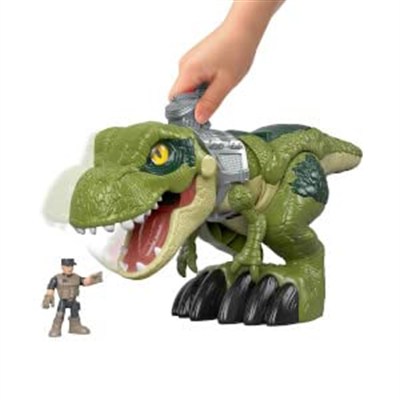 Fisher Price Jurassic World GBN14 - Imaginext Hungry T-Rex, Çok Renkli, 3 Yaş İçin Dinozor Oyuncak