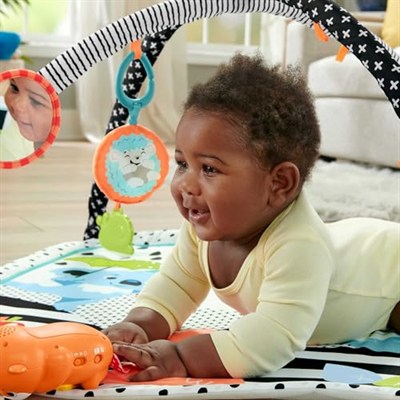 Fisher-Price Neşeli Hayvanlar 3ü 1 Arada Jimnastik Merkezi™ Fisher-Price Neşeli Hayvanlar 3ü 1 Arada Jimnastik Merkezi oyun minderi HBP41