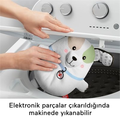 Fisher Price Sevimli Köpekçik Uyku Arkadaşı, yenidoğanlar için pelüş bebek oyuncağı ve taşınabilir ses makinesi, HTJ68 - Seçenekler: Köpekçik, Koala, Su Samuru, Tavşancık