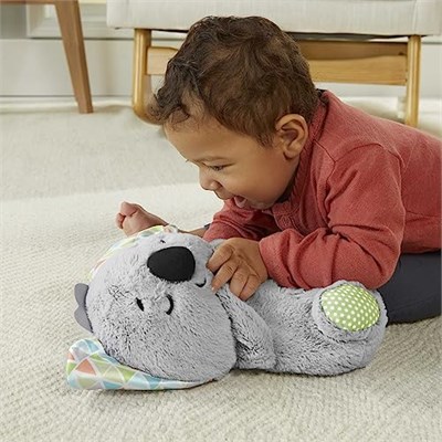 Fisher-Price Uyku Arkadaşı Koala Fisher-Price Uyku Arkadaşı Koala - Müzikli Pelüş Oyuncak ve Uyku Yardımcısı, gerçekçi nefes alma hareketleri ile GR - Seçenekler: Koala, Köpekçik, Su Samuru, Tavşancık