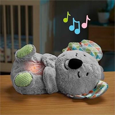 Fisher-Price Uyku Arkadaşı Koala Fisher-Price Uyku Arkadaşı Koala - Müzikli Pelüş Oyuncak ve Uyku Yardımcısı, gerçekçi nefes alma hareketleri ile GR - Seçenekler: Koala, Köpekçik, Su Samuru, Tavşancık