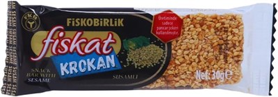 Fiskobirlik Fiskat Susamlı Krokan 30 Gram