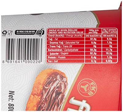 Fiskobirlik Fiskorella Kakaolu Fındık Kreması 800 Gr