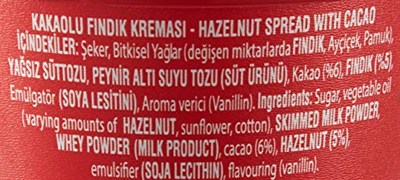 Fiskobirlik Fiskorella Kakaolu Fındık Kreması 400 Gr