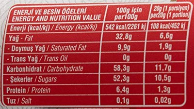 Fiskobirlik Fiskorella Kakaolu Fındık Kreması 400 Gr