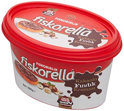 Fiskobirlik Fiskorella Kakaolu Fındık Kreması 800 Gr
