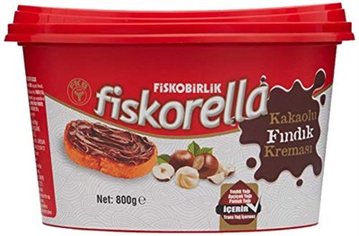 Fiskobirlik Fiskorella Kakaolu Fındık Kreması 800 Gr