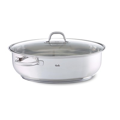 Fissler 033 – 701 – 38 – 000/0 Edelstahlbraeter indüksiyon, 38 cm Kızartma Tavası, 45 x 36,5 x 14,5 cm