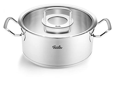 Fissler Original Profi Collection Cam Kapak Kısa Tencere 24 cm