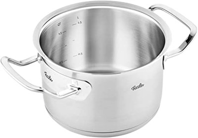 Fissler Original Profi Collection Cam Kapak Kısa Tencere 24 cm