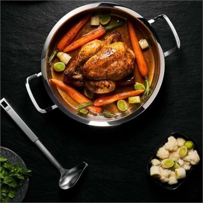 Fissler Original Profi Collection Cam Kapak Kısa Tencere 24 cm