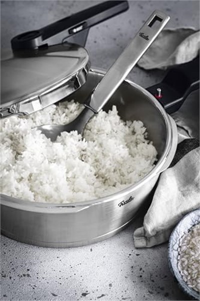 Fissler Vitaquick Premium Düdüklü Tencere (2,5 L, Çap 18 cm), Paslanmaz Çelik Düdüklü Tencere, 2 Pişirme Seviyesi, Alman Malı, İndüksiyon