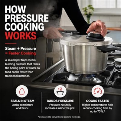 Fissler Vitavit Premium Düdüklü Tencere 4,5 LT - Seçenekler: 4.5 Liters, 8 Liters, 6 Liters
