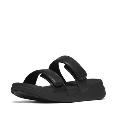 Fitflop Kadın F-Mode Go Ayarlanabilir Düz Form İki Bar Slides Kaydırmalı Sandalet