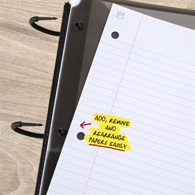 Five Star Flex Hibrit Not Defteri, 1 İnç Sekmeli, Defter ve 3 Halkalı Klasör Hepsi Bir Arada, Mavi (29328AD2)