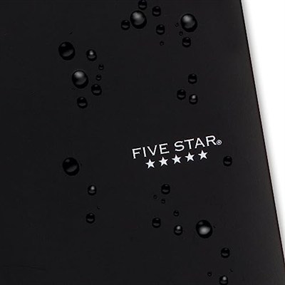 Five Star Spiral Defterler + Çalışma Uygulaması, 2li Paket, 3 Konu, Kolej Çizgili Kağıt, 8-1/2 