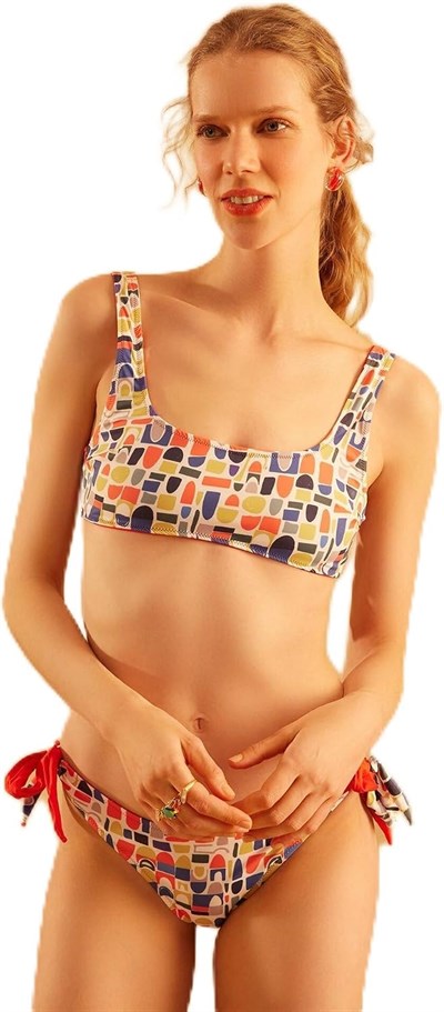 Fiyonk Detaylı Bikini Altı