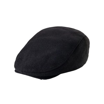 Flat İrish Herringbone Tweed Cabbie Hats for Men