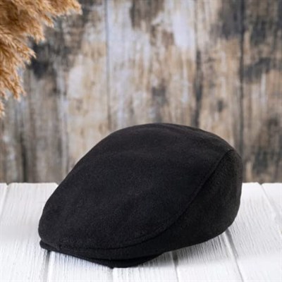 Flat İrish Herringbone Tweed Cabbie Hats for Men