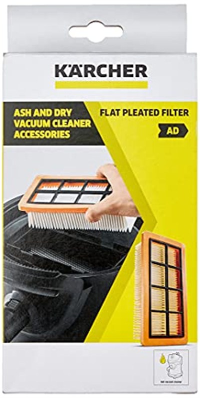 Flat-pleated filter AD