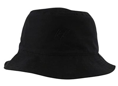 Flipper Thuglife Logo Baskılı Ters Çevrilebilir Pamuk Sun Boonie Kova Şapka Erkek Kadın Üniseks Kpop Kore Tarzı (Tamamen Siyah, L~XL (23