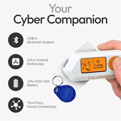 Flipper Zero Starter Set | Flipper Device | WiFi Board | Silikon Kılıf (Flipper Zero)
