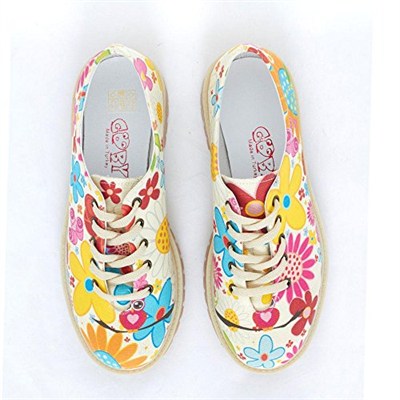 Flowers Oxford Ayakkabı TMK5505