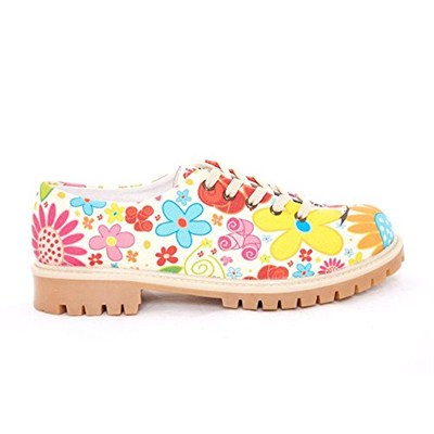 Flowers Oxford Ayakkabı TMK5505