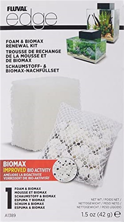 Fluval EDGE Foam & Biomax Filtre Medya Yenileme Kiti 42,5 g