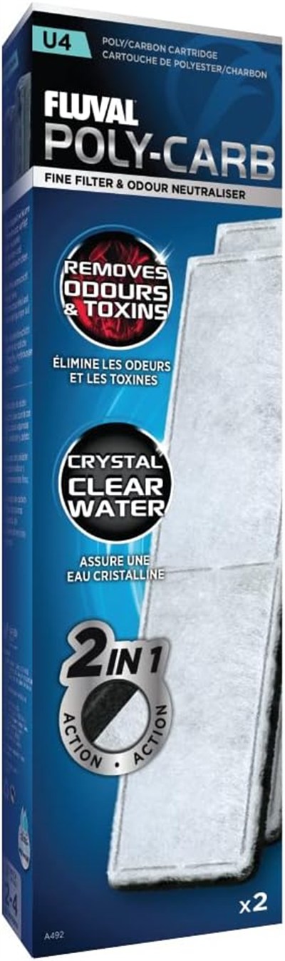 Fluval U4 Power Filter Poly Carbon Kasette