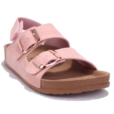 Fly Soft S961 Pembe Ortopedik Günlük Kız Çocuk Spor Sandalet
