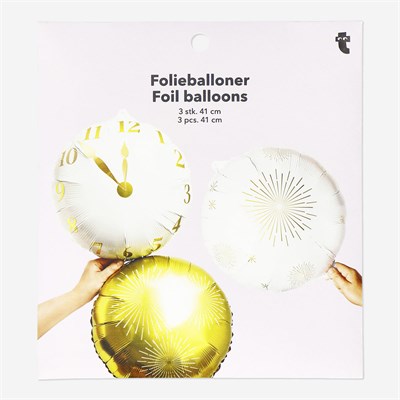 Flying Tiger Copenhagen 3lü Yuvarlak Balon Seti