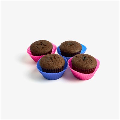 Flying Tiger Copenhagen 4lü Silikon Muffin Kalıbı