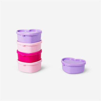 Flying Tiger Copenhagen 5li Mini Kalp Atıştırmalık Kabı