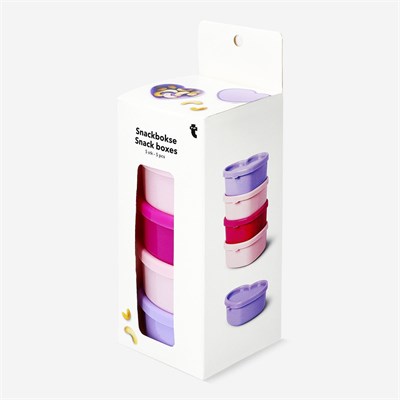 Flying Tiger Copenhagen 5li Mini Kalp Atıştırmalık Kabı