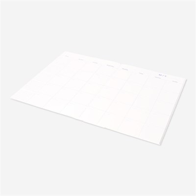 Flying Tiger Copenhagen Bej Çiçekli Haftalık Planlayıcı A4 Defter