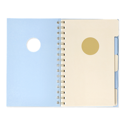 Flying Tiger Copenhagen Bölümlü A5 Defter
