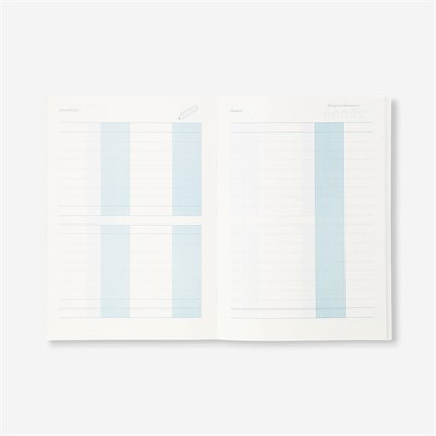 Flying Tiger Copenhagen Bütçe Planlayıcı Bej A5 Defter