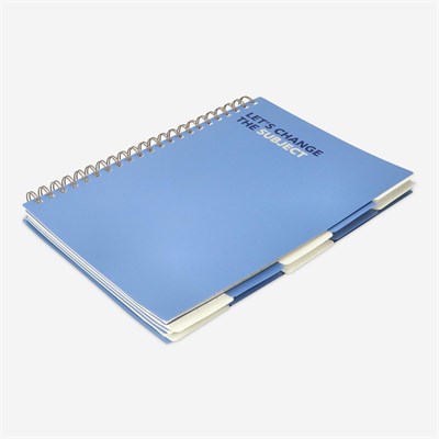 Flying Tiger Copenhagen Çizgili ve Bölümlü A4 Defter