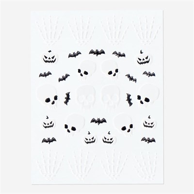 Flying Tiger Copenhagen Halloween Temalı Tırnak Sticker Seti