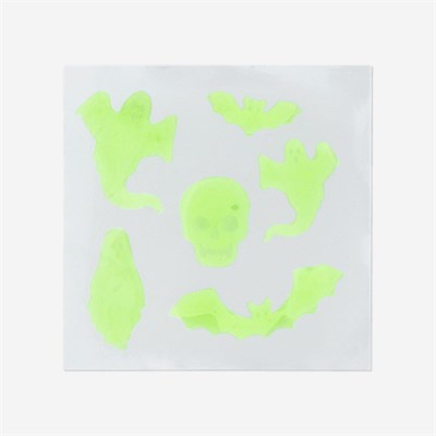 Flying Tiger Copenhagen Hayalet ve Yarasa Şeklinde Fosforlu 6lı Pencere Stickerı