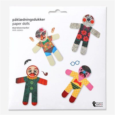 Flying Tiger Copenhagen Kendin Yap Kağıt Bebek ve Sticker Kiti