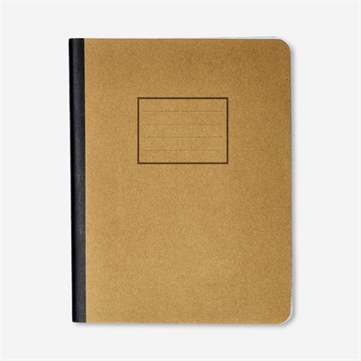 Flying Tiger Copenhagen Kraft Kapaklı Çizgili A5 Defter