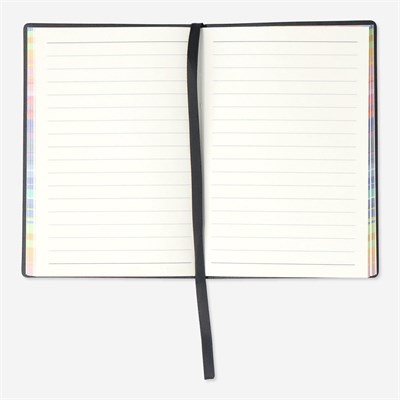 Flying Tiger Copenhagen Renkli Kenarlı A6 Defter Çizgili Defter