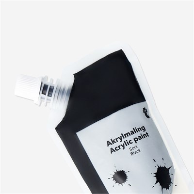 Flying Tiger Copenhagen Siyah Akrilik Boya 80 ml