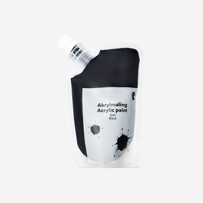 Flying Tiger Copenhagen Siyah Akrilik Boya 80 ml