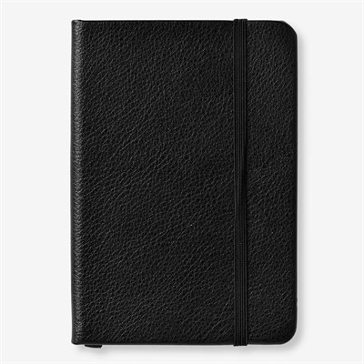Flying Tiger Copenhagen Siyah Elastik Kapaklı A6 Çizgisiz Defter