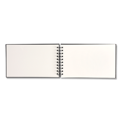 Flying Tiger Copenhagen Spiralli Siyah Eskiz Defteri 14,8 cm x 22 cm